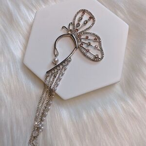 Elegant Butterfly Earing with Chains